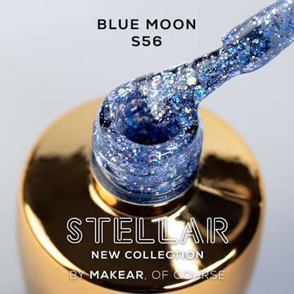 S56 Blue Moon - Smalto Semipermanente UV Makear